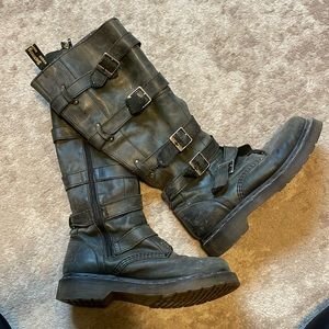 Doc Martens zip up combat boots, circa 2009